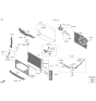 Diagram for Hyundai Santa Cruz Coolant Reservoir Cap - 25330-L0000