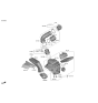 Diagram for Hyundai Santa Fe Air Duct - 28240-P2200