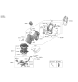 Diagram for Hyundai Santa Cruz Seat Cushion - 88100-CW010-WDB