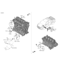 Diagram for 2022 Hyundai Santa Cruz Engine Control Module - 39110-2S171