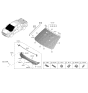 Diagram for Hyundai Tucson Windshield - 86110-CW040