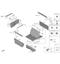 Diagram for Hyundai Santa Cruz Door Lock Switch - 81821-R1000