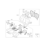 Diagram for 2023 Hyundai Santa Cruz Seat Cushion - 89250-K5000