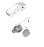 Diagram for Hyundai Santa Cruz Fuel Door - 69511-K5000