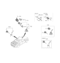 Diagram for 2022 Hyundai Santa Cruz Door Lock Cylinder - 81905-K5020