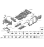 Diagram for 2023 Hyundai Santa Cruz Dash Panels - 84120-K5000