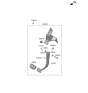 Diagram for 2023 Hyundai Santa Cruz Brake Pedal - 32800-K5100