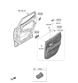 Diagram for 2023 Hyundai Santa Cruz Door Handle - 83610-K5000-LS5