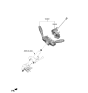 Diagram for Hyundai Santa Cruz Turn Signal Switch - 934A2-K5050