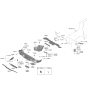 Diagram for Hyundai Santa Cruz Fog Light - 92406-K5000