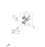 Diagram for 2023 Hyundai Sonata Power Steering Assist Motor - 56370-L0000