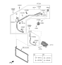 Diagram for 2023 Hyundai Sonata A/C Hose - 97775-L1900