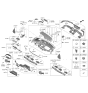 Diagram for 2020 Hyundai Sonata Ignition Switch - 93500-L1000-PEL