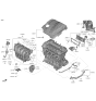 Diagram for 2023 Hyundai Sonata Engine Cover - 29240-2S300