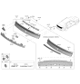 Diagram for 2023 Hyundai Sonata Emblem - 86312-L0000