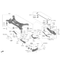 Diagram for Hyundai Sonata Trailing Arm - 55270-L5000