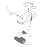 Diagram for 2023 Hyundai Sonata Antenna - 96210-L5000-EB