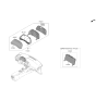 Diagram for 2023 Hyundai Sonata Instrument Cluster - 94001-L1220