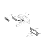 Diagram for 2023 Hyundai Sonata Blower Control Switches - 97250-L0001-SSW