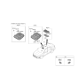 Diagram for 2023 Hyundai Sonata Dome Light - 92810-L0000-MMH