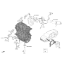 Diagram for 2023 Hyundai Sonata Engine Control Module - 39116-2M033