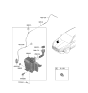 Diagram for Hyundai Washer Pump - 98510-C1000