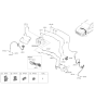 Diagram for Hyundai Sonata Hybrid Hydraulic Hose - 58732-L1000