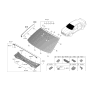 Diagram for Hyundai Sonata Windshield - 86111-L1AE0