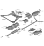 Diagram for 2020 Hyundai Sonata Muffler - 28710-L1900