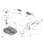 Diagram for 2019 Hyundai Accent Fuel Hose Clamps - 31141-D2100