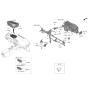 Diagram for Hyundai Sonata Hybrid Transmitter - 95440-L1160