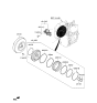 Diagram for 2022 Hyundai Santa Cruz Torque Converter - 45100-4G626