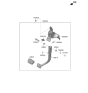 Diagram for 2021 Hyundai Sonata Brake Pedal - 32810-L1100