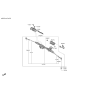 Diagram for 2023 Hyundai Sonata Rack And Pinion - 57700-L0000