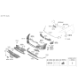 Diagram for 2020 Hyundai Sonata Emblem - 86315-L1300