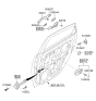 Diagram for 2009 Hyundai Elantra Door Check - 79490-2H000