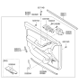Diagram for Hyundai Elantra Power Window Switch - 93575-2H200-7U