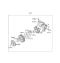 Diagram for 2011 Hyundai Elantra Touring Idler Pulley - 97643-2H141