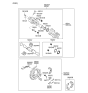 Diagram for 2010 Hyundai Elantra Brake Pad Set - S5830-22HA0-1NA