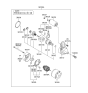 Diagram for Hyundai Elantra Starter Motor - 36100-23071-RM