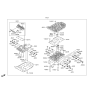 Diagram for Hyundai Valve Body - 46210-23020