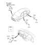 Diagram for 2010 Hyundai Elantra Dimmer Switch - 94950-2H000-9P