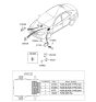 Diagram for 2008 Hyundai Elantra Touring Relay - 95225-33200