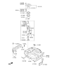 Diagram for 2010 Hyundai Elantra Fuel Tank - 31150-2H510