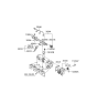 Diagram for Hyundai Elantra Fuel Injector O-Ring - 35312-23905
