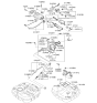 Diagram for 2008 Hyundai Elantra Fuel Filler Neck - 31030-2H600