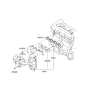 Diagram for 2010 Hyundai Elantra Exhaust Manifold - 28510-23520