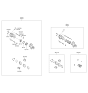 Diagram for 2010 Hyundai Elantra Brake Caliper - 58180-2HA00