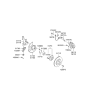 Diagram for 2007 Hyundai Elantra Brake Caliper - 58110-2H500