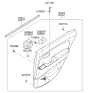 Diagram for Hyundai Elantra Power Window Switch - 93580-2H000-9P